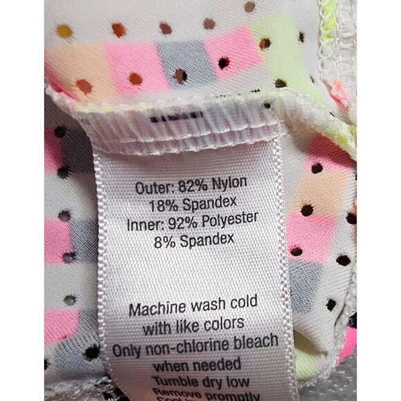 Slazenger Womens XL Neon Multicolor Golf Athletic Skort - Picture 10 of 10